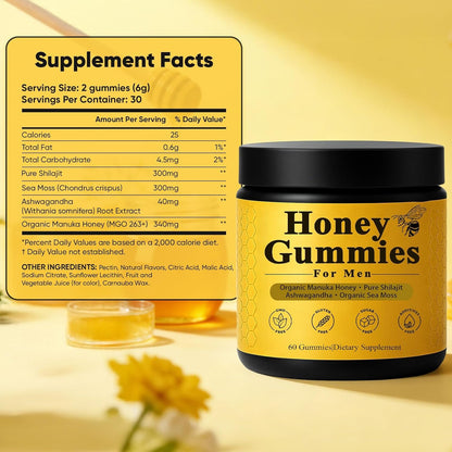 Organic Manuka Honey Gummies